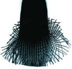 Kolfiberstrumpa 60 mm 40,7 g/m
