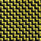 Kolfiber/Aramid v�v 210 g/m� twill
