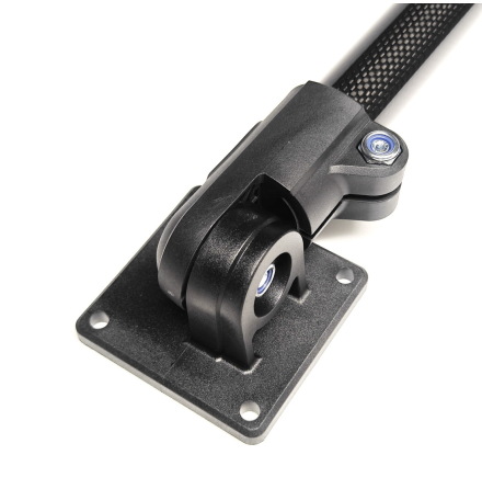 30mm R�rkopplingsled med monteringsfl�ns (tandad) (30-20mm)