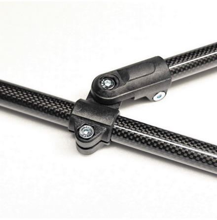 30mm R�rkopplingsled Komplett med Vinkel (stegl�s) (30-20mm)